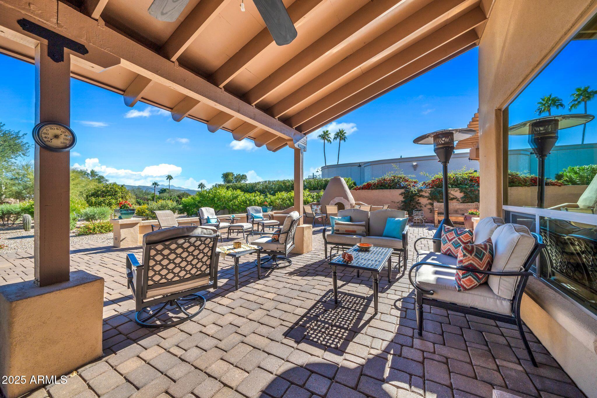 18532 East Horseshoe Bend Rio Verde, AZ 85263 - Photo 24 of 38 a view of an outdoor space with seating area