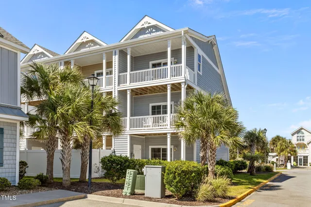 a front view of a building