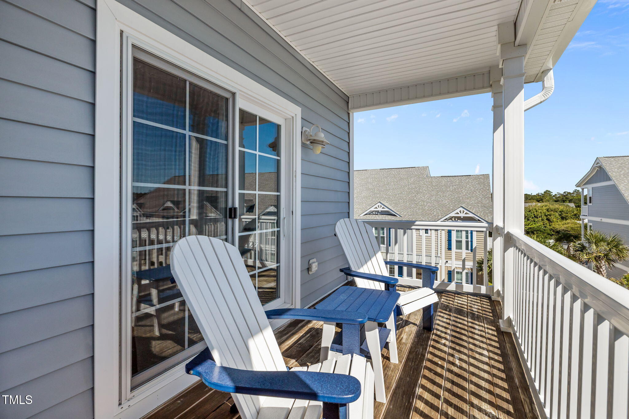 2800 West Fort Macon Road, Unit 37 Atlantic Beach, NC 28512 - Photo 30 of 39 a view of a balcony with chairs