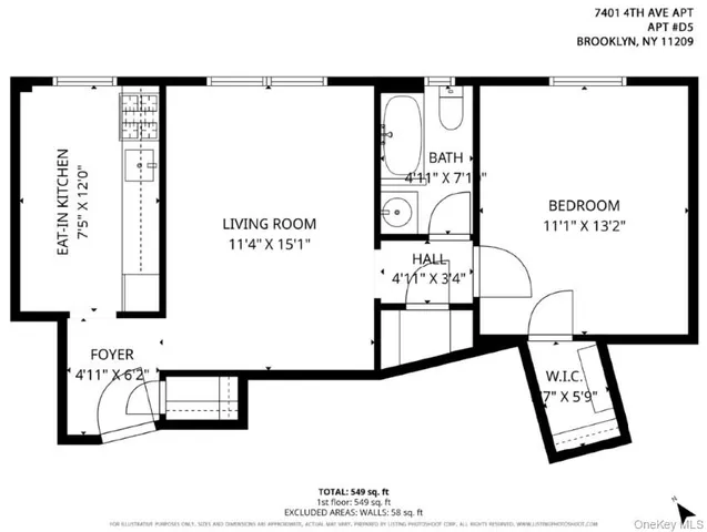 $315,000 | 7401 4th Avenue, Unit D5 | Bay Ridge