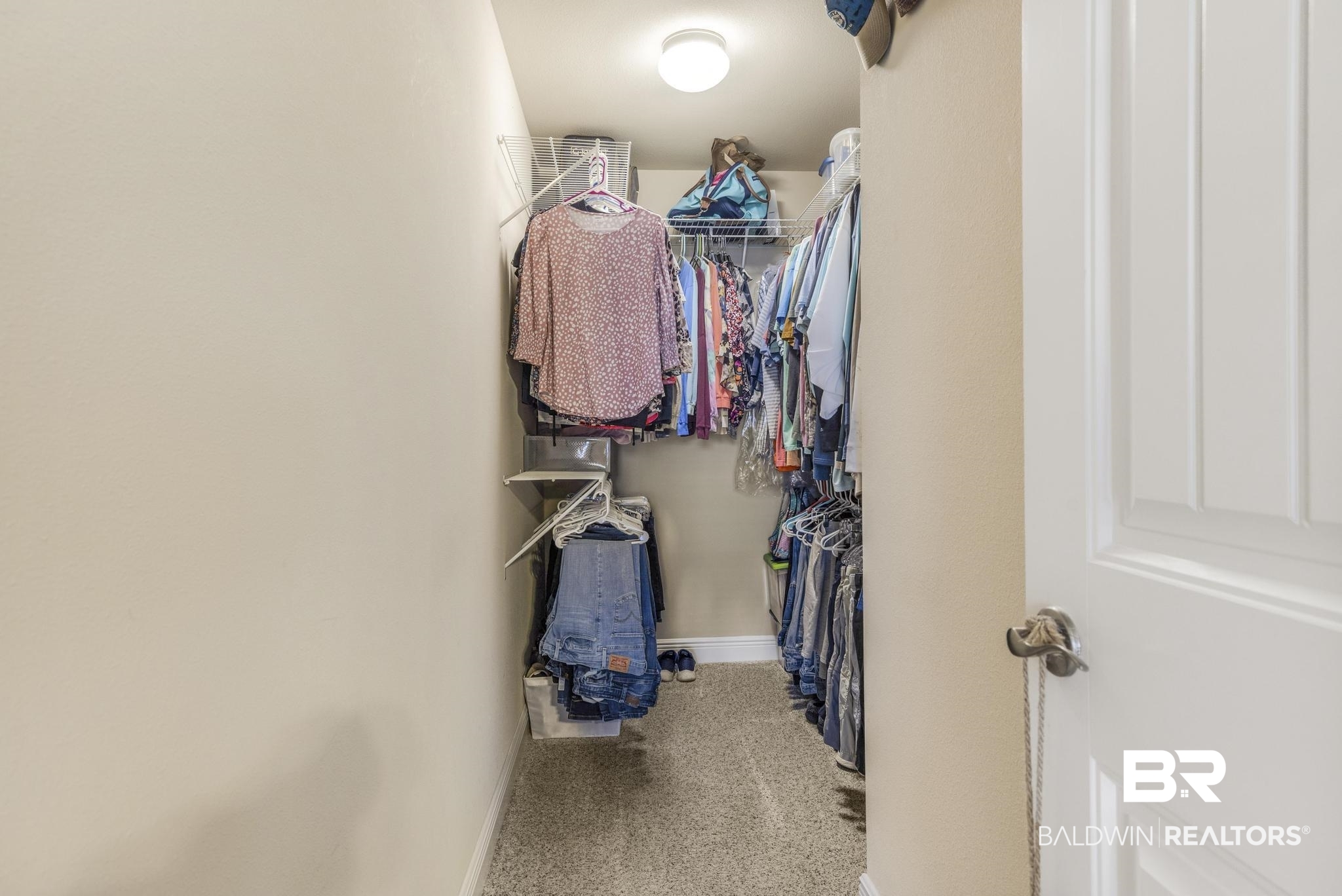 22043 Garland Loop Silverhill, AL 36576 - Photo 22 of 41 Walk in closet featuring light colored carpet