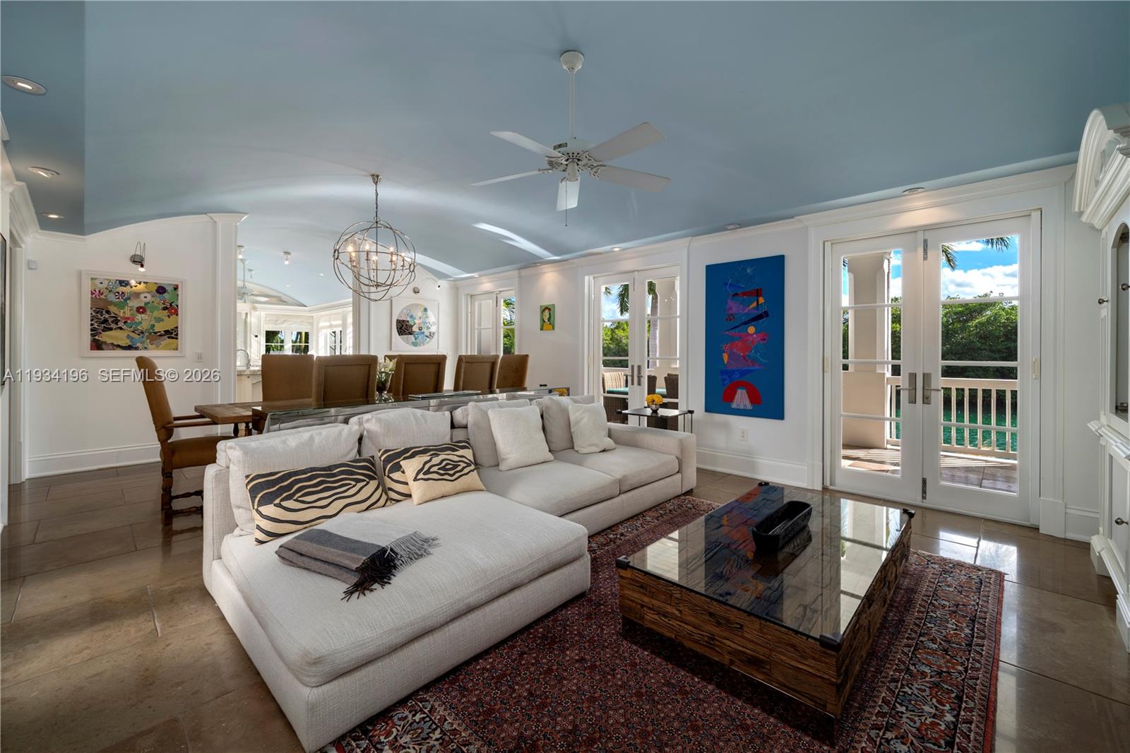 100 Cape Florida Drive Key Biscayne, FL 33149 - Photo 16 of 68 a living room with furniture and a table