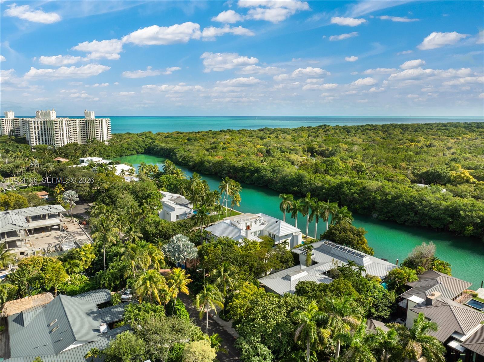 100 Cape Florida Drive Key Biscayne, FL 33149 - Photo 67 of 68 a view of a lake with houses