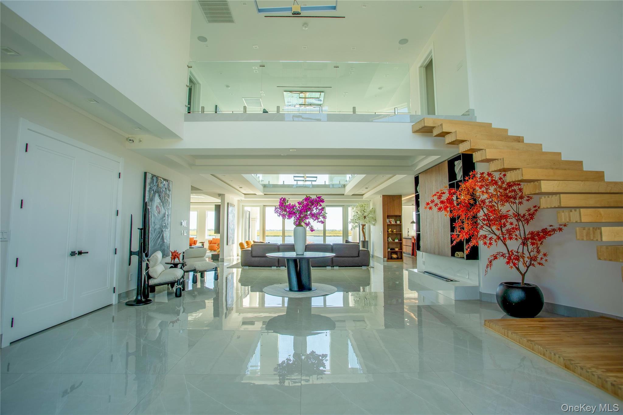 190 Curtis Road Woodmere, NY 11598 - Photo 16 of 45 Community lobby featuring a high ceiling