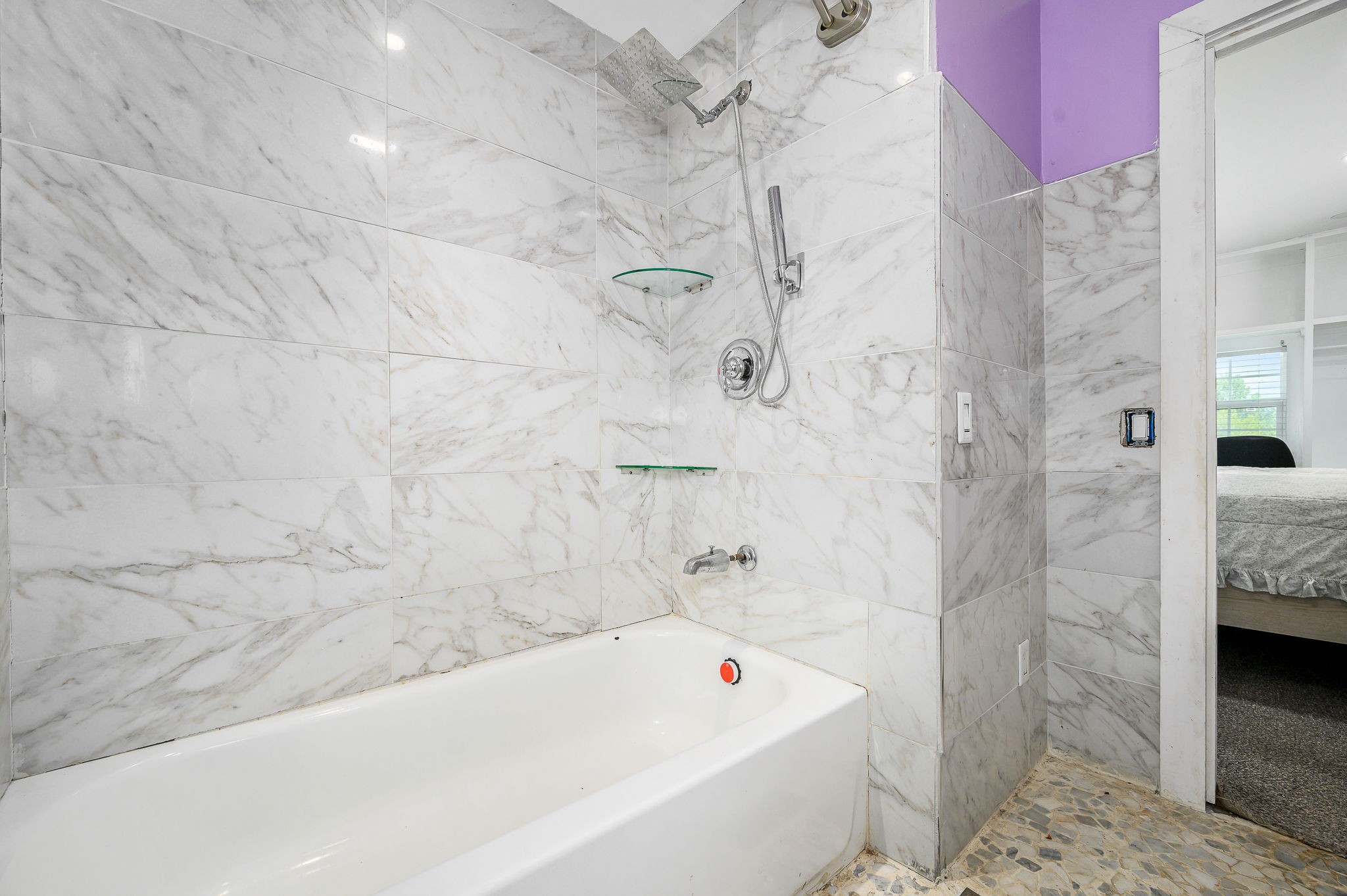 3198 Horn Springs Road Lebanon, TN 37087 - Photo 36 of 41 a bathroom with a bathtub and shower