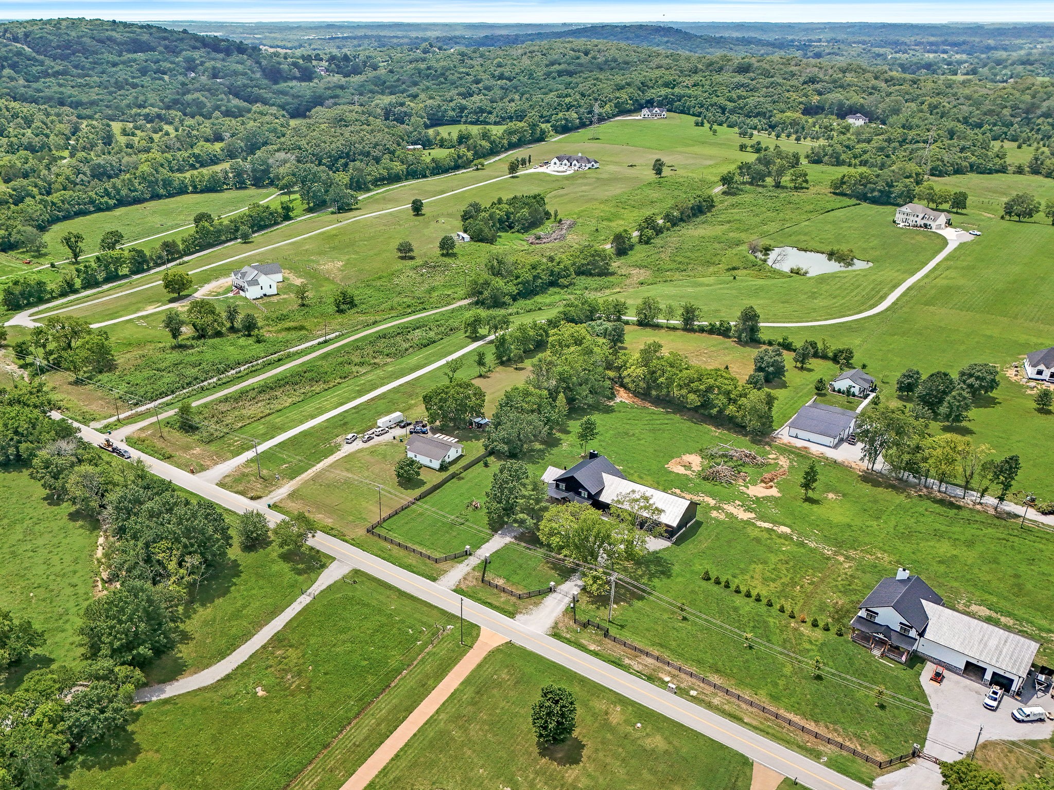 3198 Horn Springs Road Lebanon, TN 37087 - Photo 4 of 41 an aerial view of a tennis court