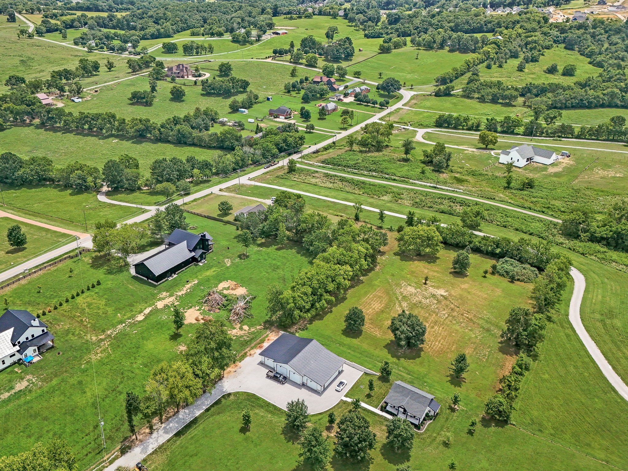 3198 Horn Springs Road Lebanon, TN 37087 - Photo 6 of 41 an aerial view of a residential houses with outdoor space and street view