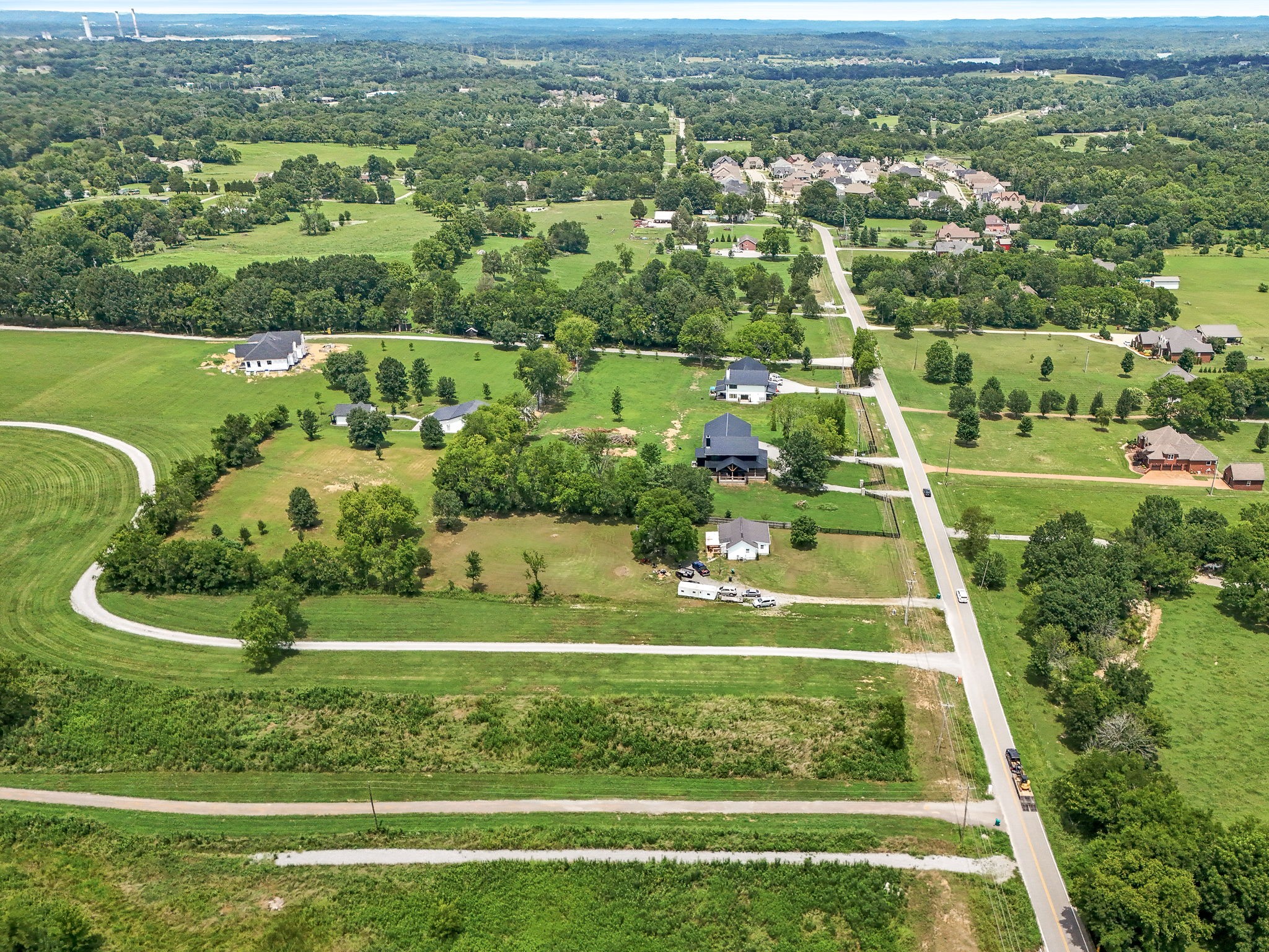 3198 Horn Springs Road Lebanon, TN 37087 - Photo 9 of 41 an aerial view of a residential houses with outdoor space and trees