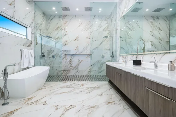 a view of a bathroom