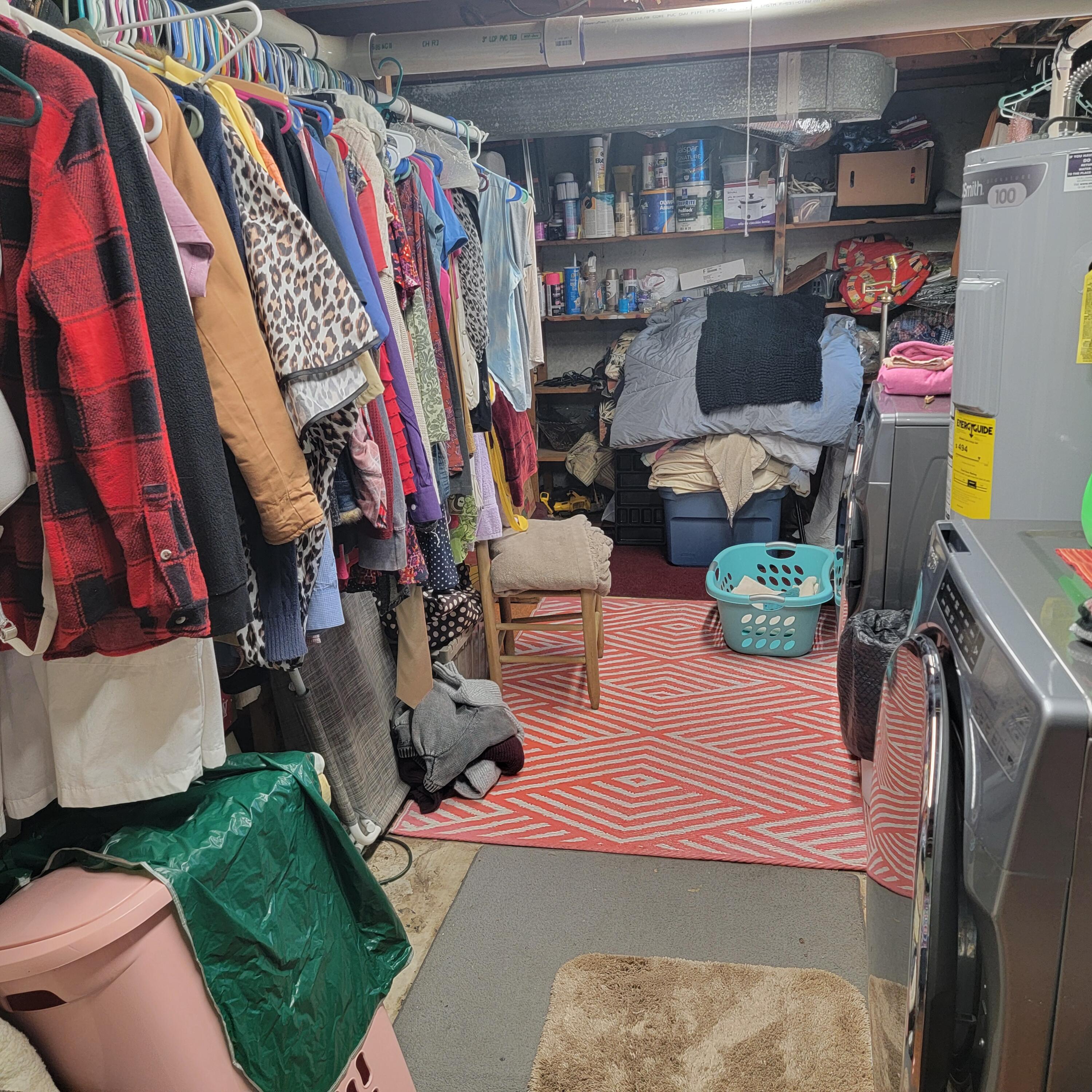 145 Whitten Street Rocky Mount, VA 24151 - Photo 15 of 19 a view of walk in closet with clothes and shoes