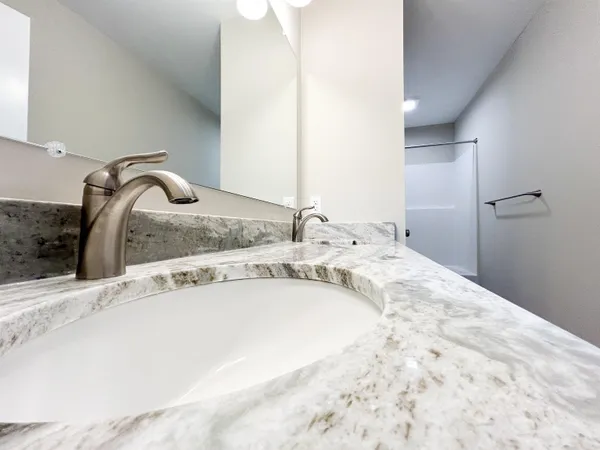 a view of bathroom with a sink