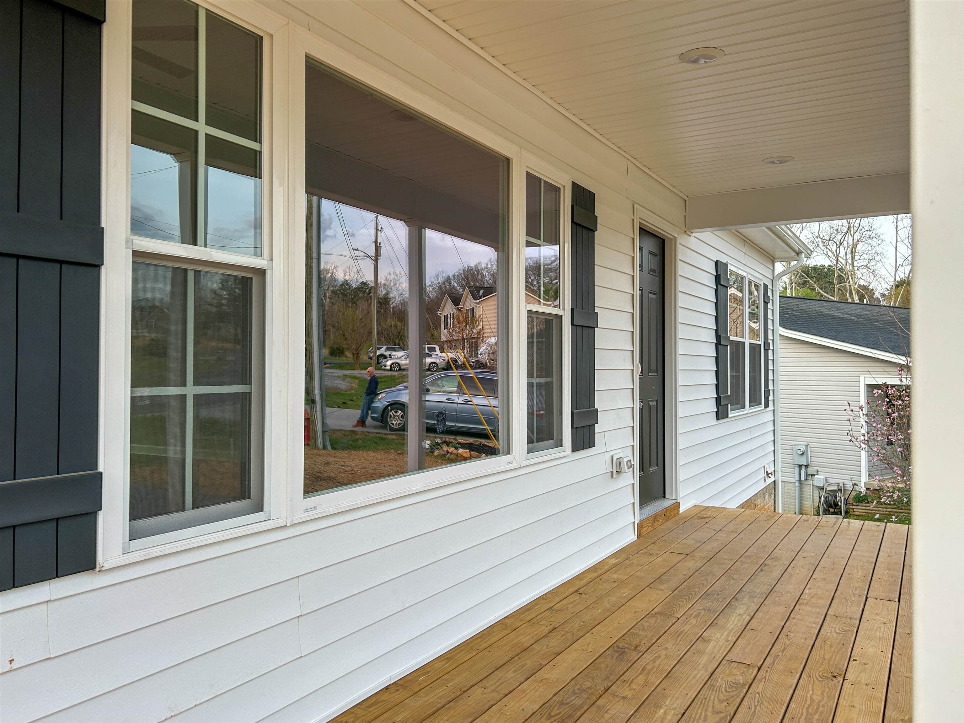 244 Locustdale Loop Shenandoah, VA 22849 - Photo 10 of 74 a view of a balcony with wooden floor and floor