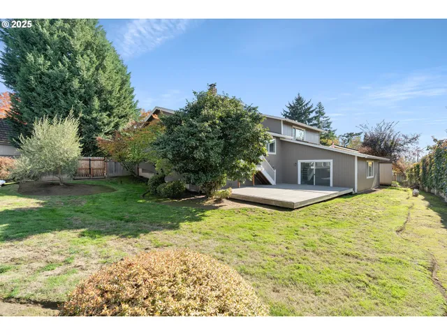 a swimming pool with yard