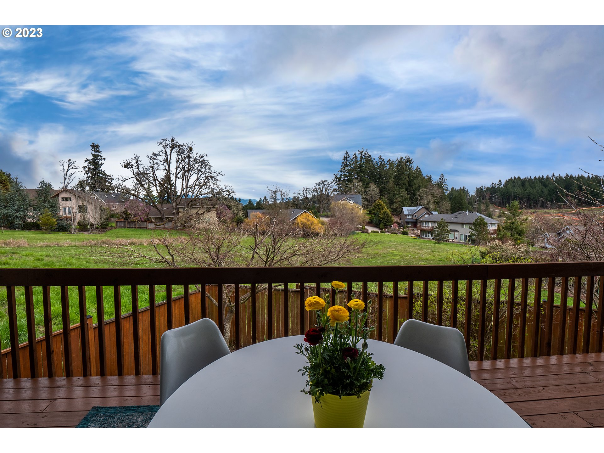 3386 Bentley Avenue Eugene, OR 97405 - Photo 25 of 32 a roof deck with couches and wooden floor