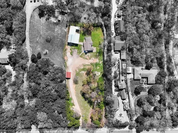 a bird view of building