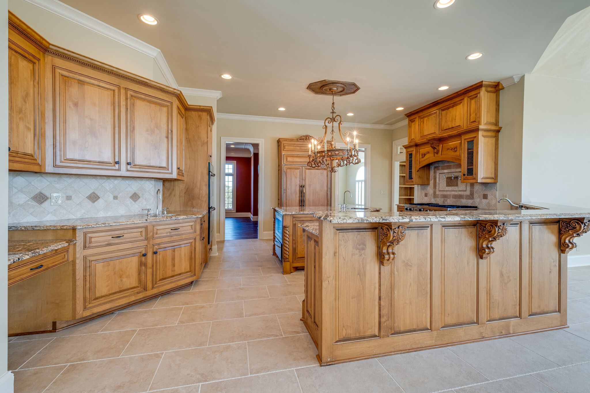 1800 Horn Springs Road Lebanon, TN 37087 - Photo 13 of 56 a kitchen with granite countertop a sink and white cabinets