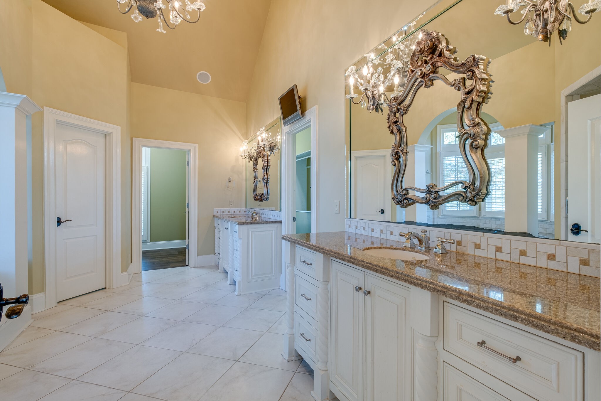 1800 Horn Springs Road Lebanon, TN 37087 - Photo 26 of 56 a spacious bathroom with a sink and a mirror