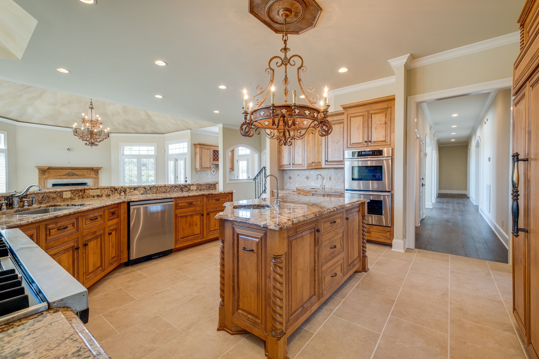 1800 Horn Springs Road Lebanon, TN 37087 - Photo 10 of 56 a kitchen with stainless steel appliances granite countertop a stove and a sink