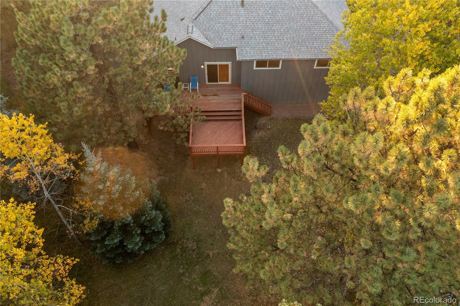 28696 Little Big Horn Drive Evergreen, CO 80439 - Photo 31 of 47 a view of a back yard