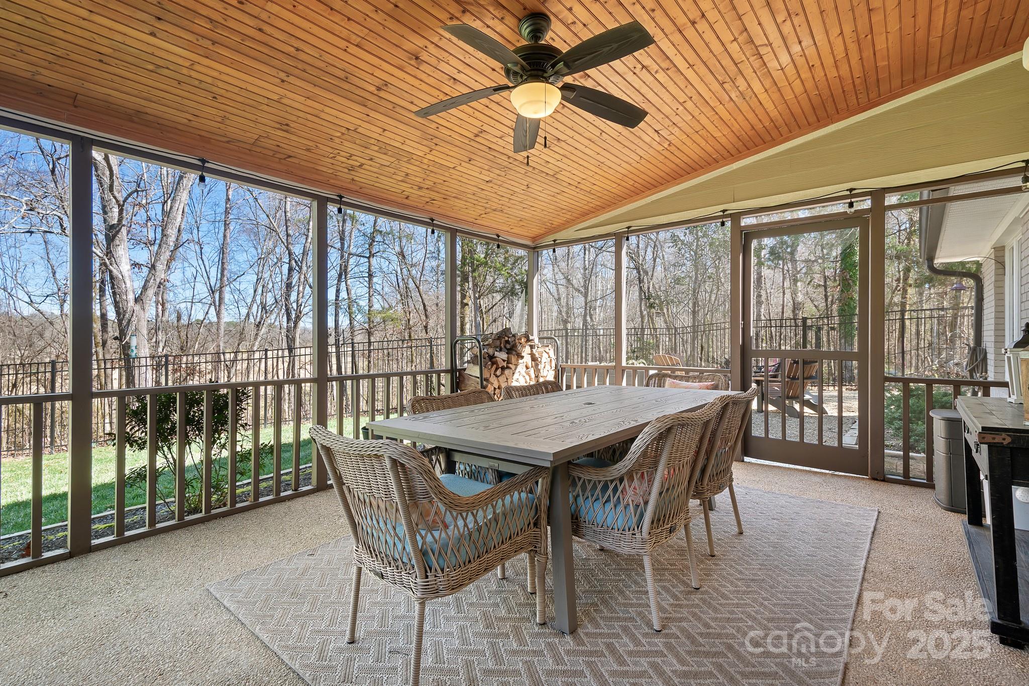 19320 Davidson-Concord Road Davidson, NC 28036 - Photo 2 of 33 a view of a dining room with furniture window and outside view