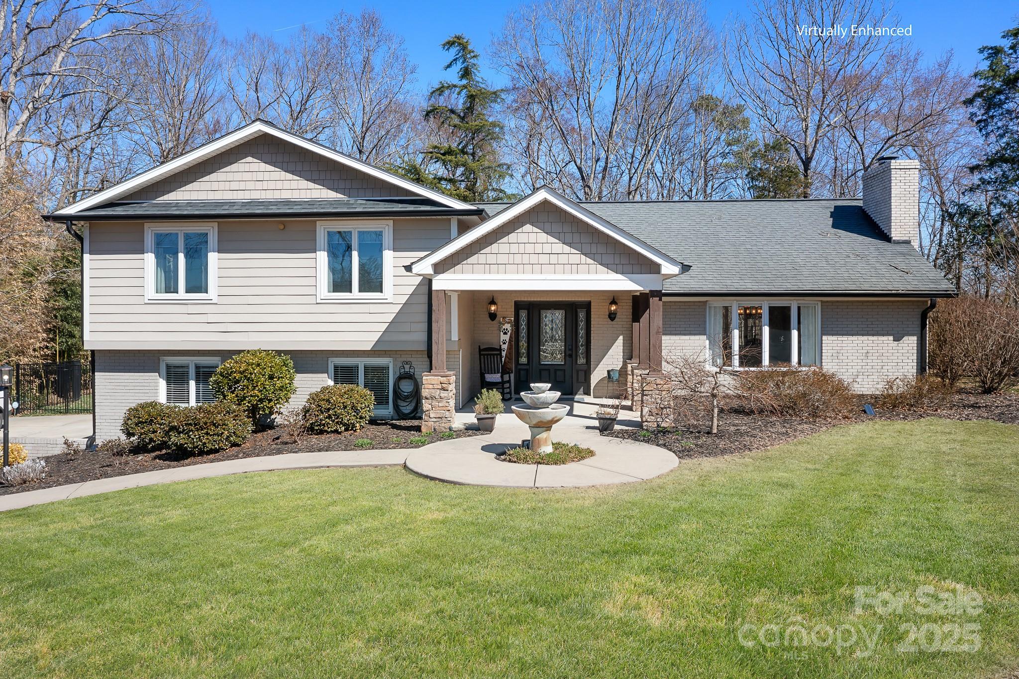 19320 Davidson-Concord Road Davidson, NC 28036 - Photo 25 of 33 a view of a house with a yard and sitting area