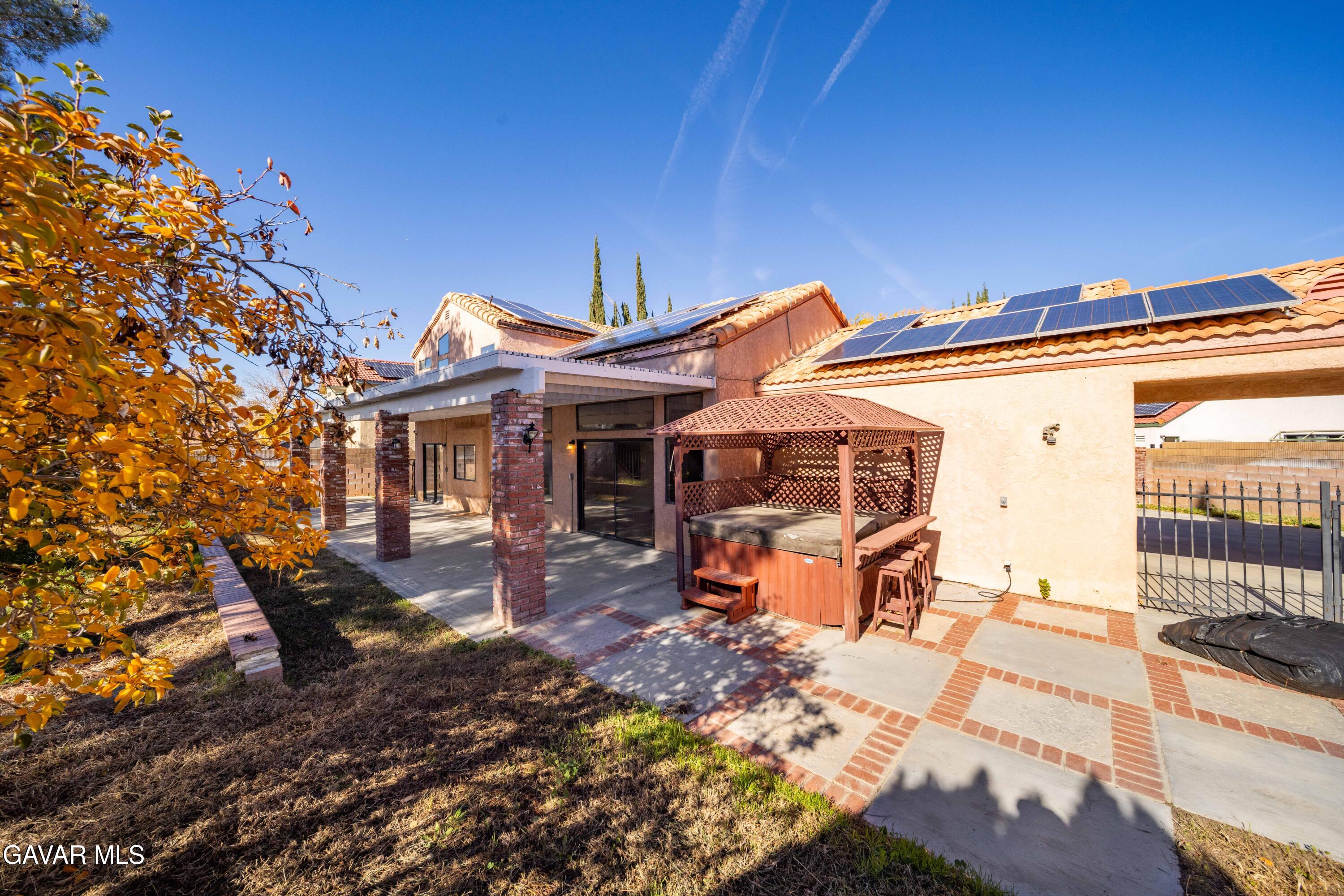 44200 Galion Avenue Lancaster, CA 93536 - Photo 34 of 42 a front view of a house with patio