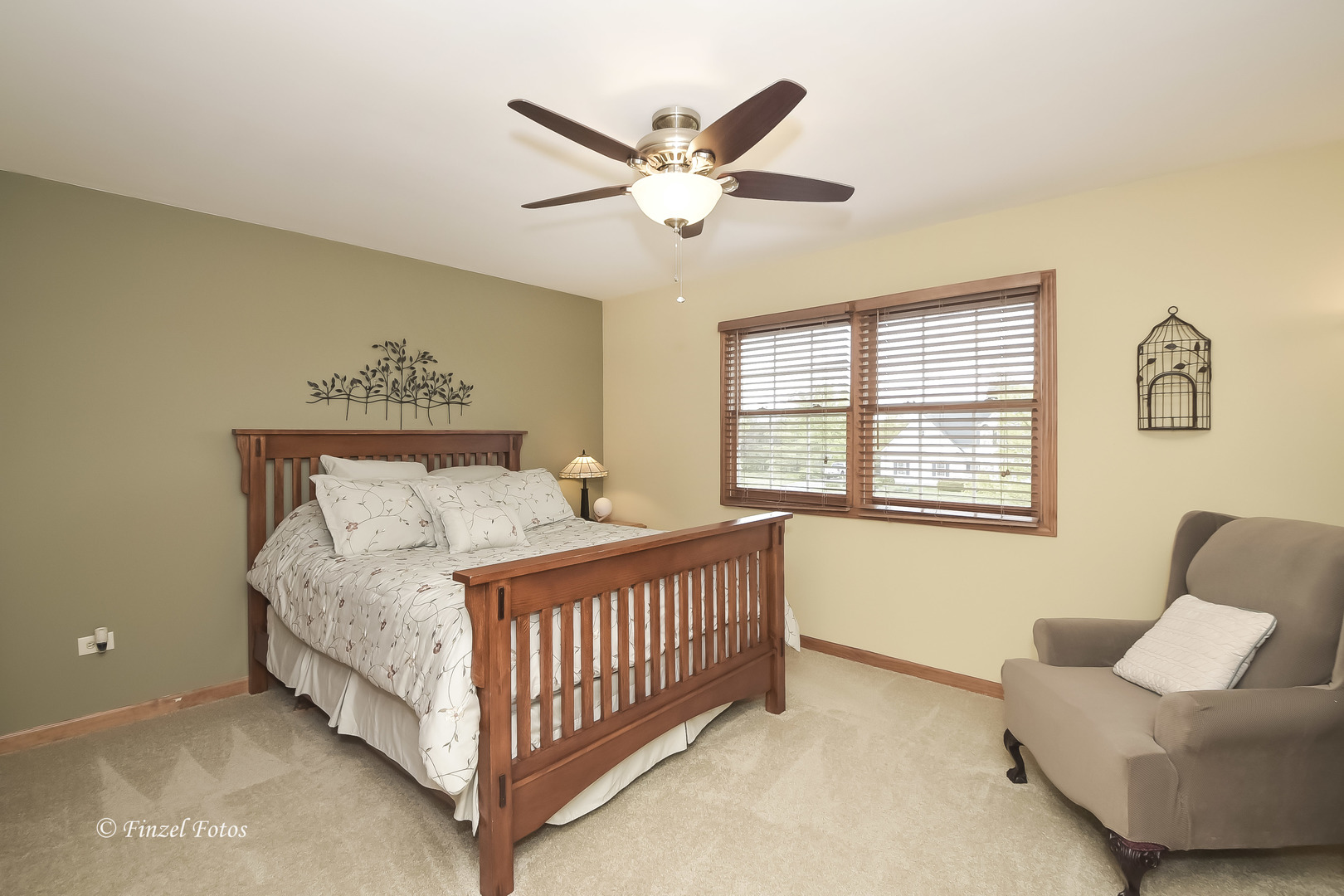7N355 Ridge Line Road St. Charles, IL 60175 - Photo 19 of 38 a bed sitting in a bedroom next to a window