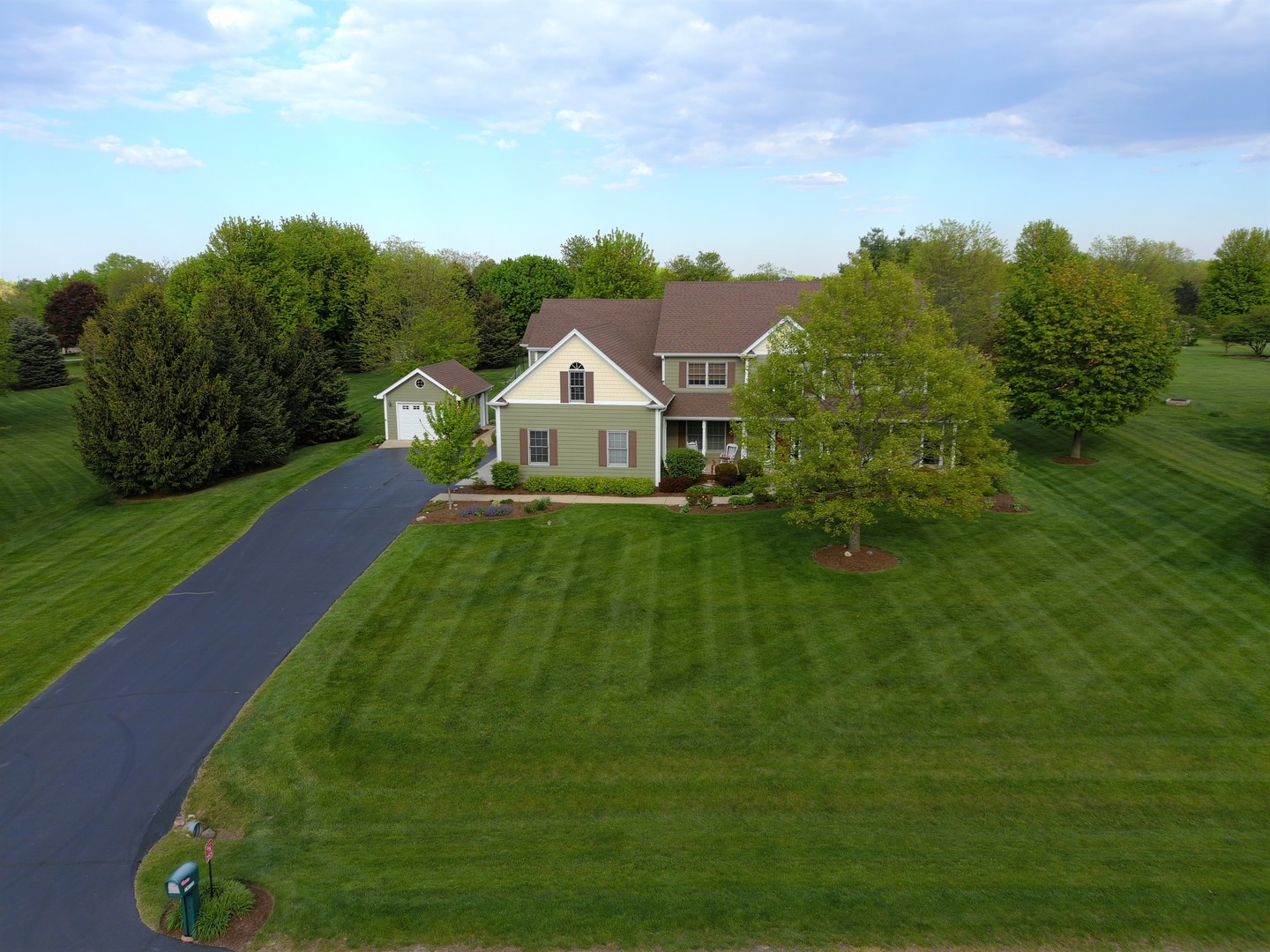 7N355 Ridge Line Road St. Charles, IL 60175 - Photo 26 of 38 a view of a house with a big yard