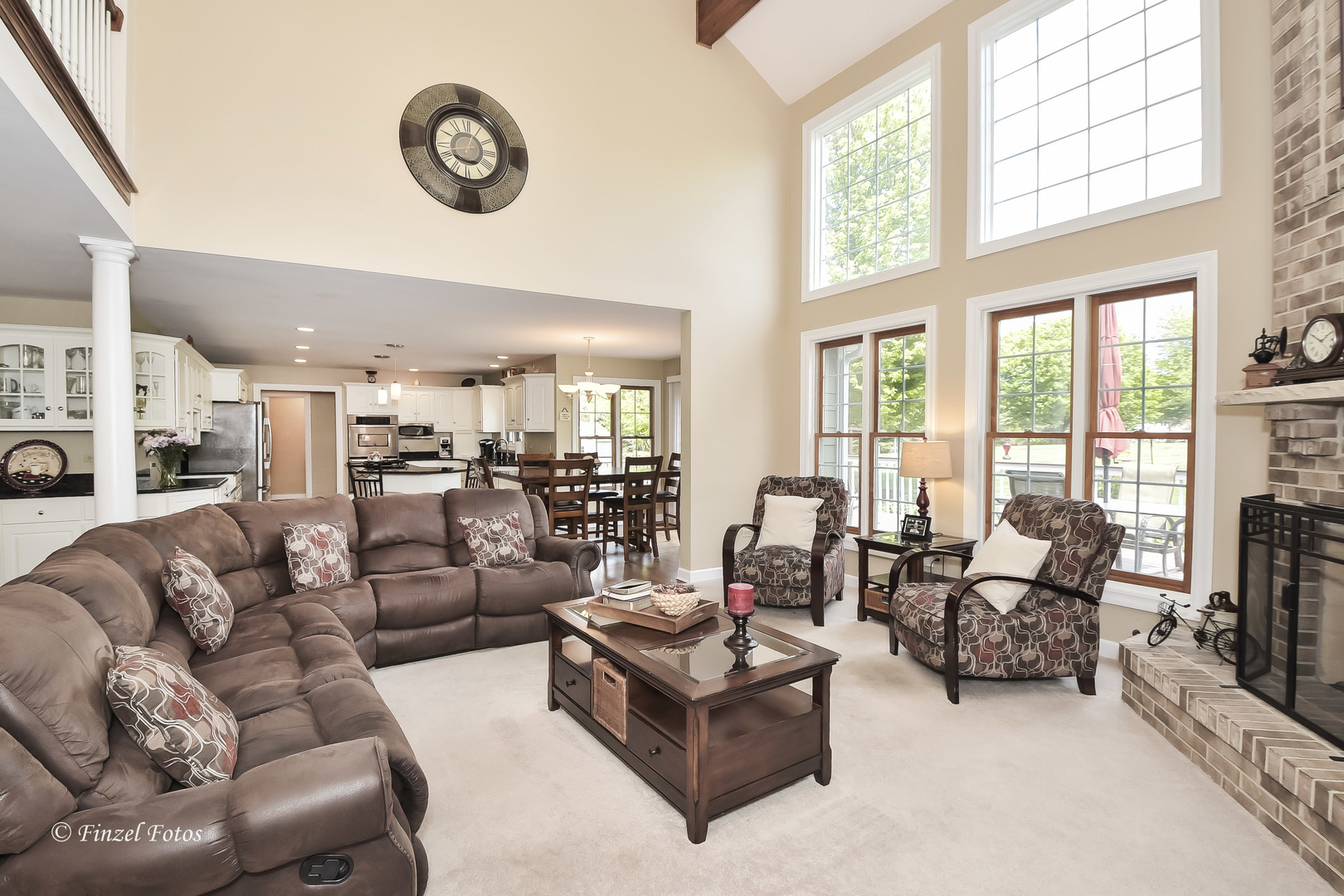 7N355 Ridge Line Road St. Charles, IL 60175 - Photo 4 of 38 a living room with furniture and a floor to ceiling window