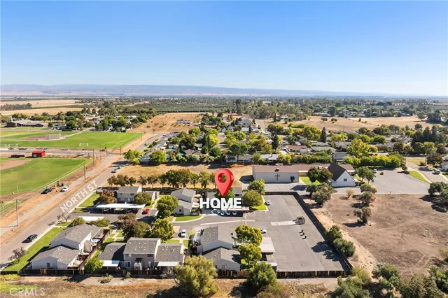 an aerial view of a ocean view