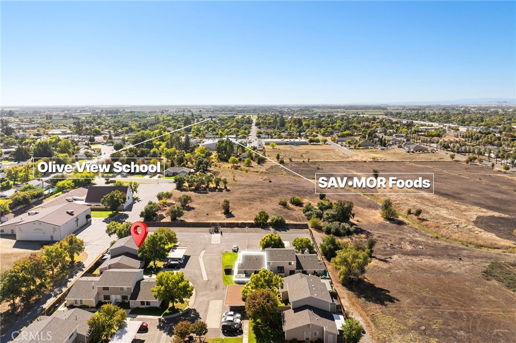 585 North Street Corning, CA 96021 - Photo 29 of 41 an aerial view of a city