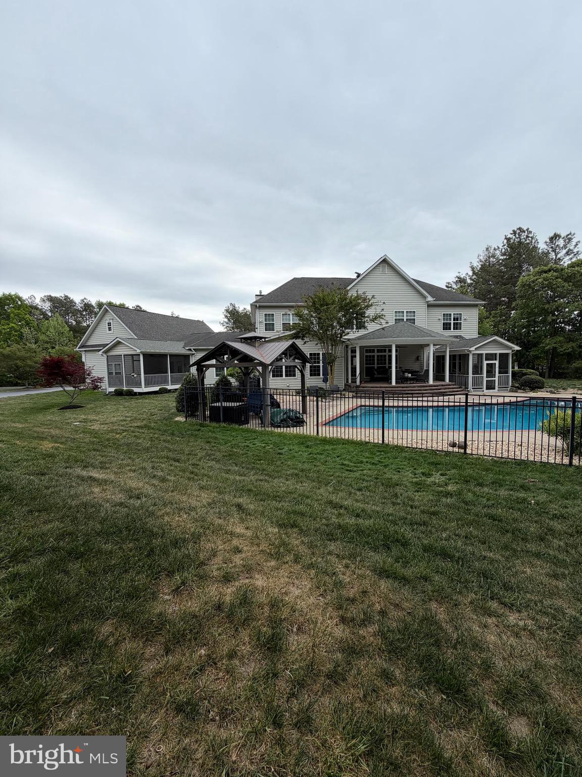 4100 Hidden Creek Road Port Republic, MD 20676 - Photo 4 of 10 Sprawling back yard. In-law wing to the left