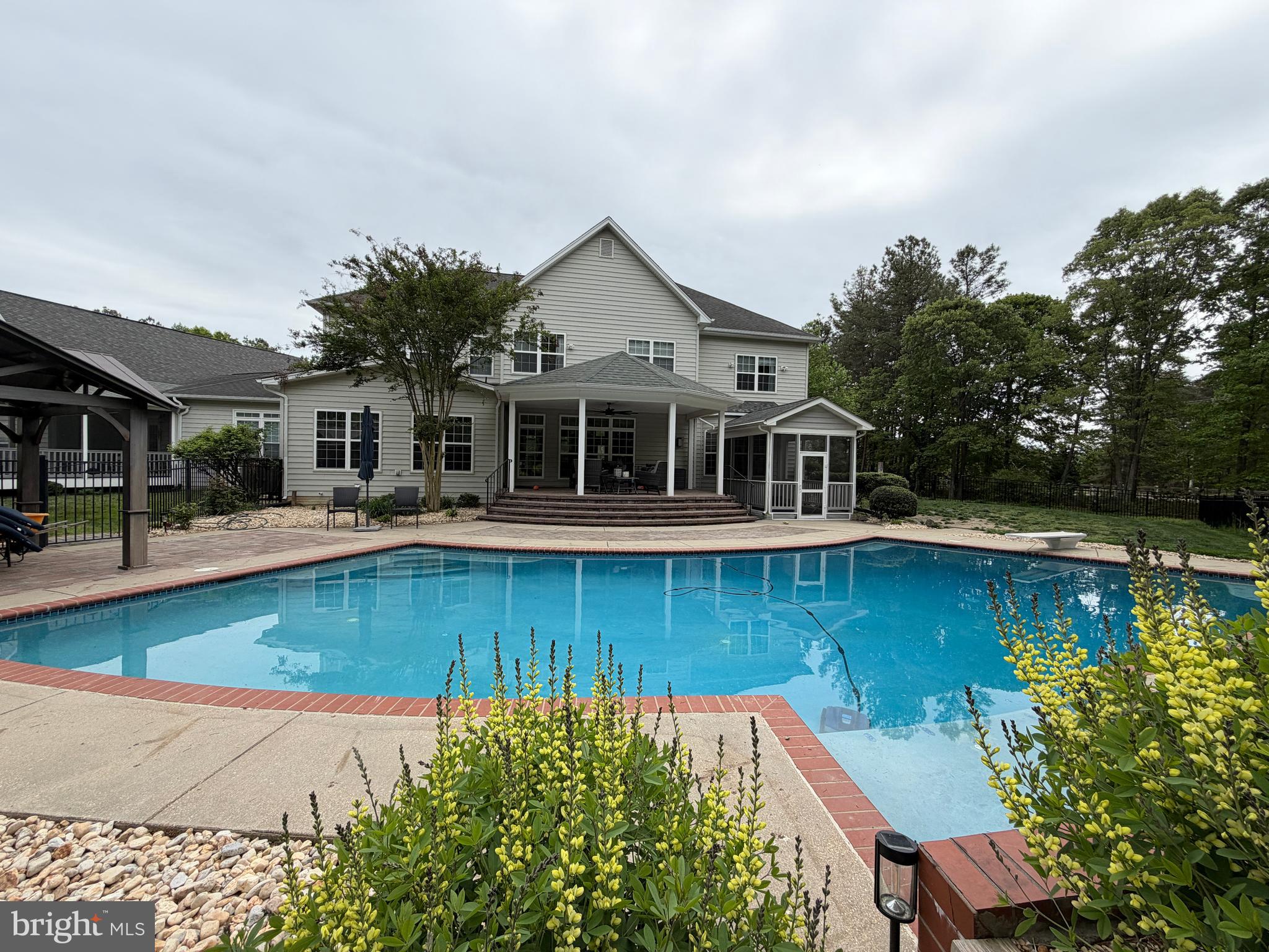 4100 Hidden Creek Road Port Republic, MD 20676 - Photo 8 of 10 Shady areas, total enjoyment of the pool area