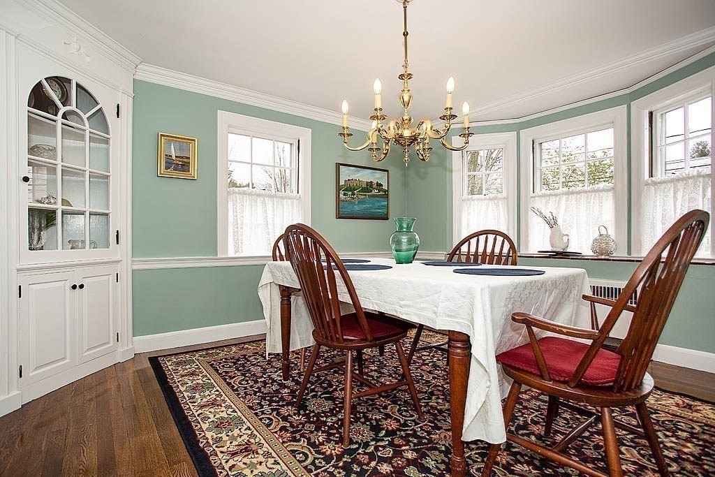 10 Standish Road Milton, MA 02186 - Photo 11 of 27 a view of a dining room with furniture window and outside view