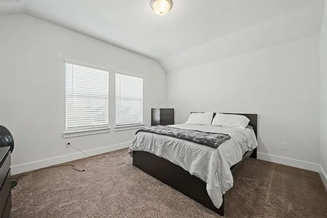 an empty room with an entryway