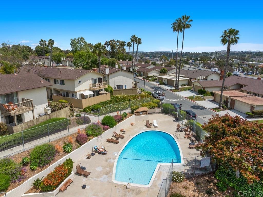 3681 Harvard Drive Oceanside, CA 92056 - Photo 29 of 30 an aerial view of a house with a yard and lake view