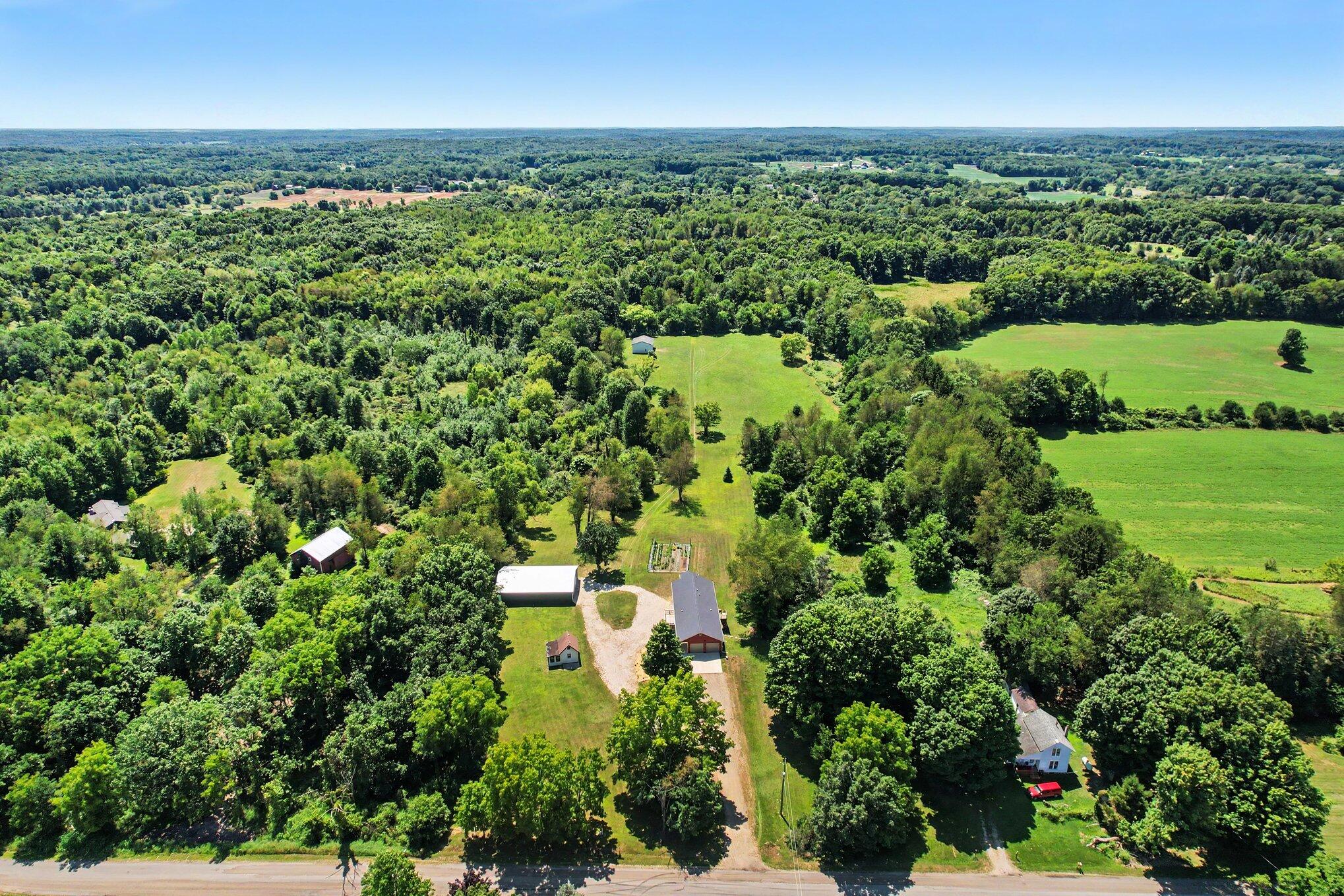 10064 Love Road Bellevue, MI 49021 - Photo 42 of 44 Aerial