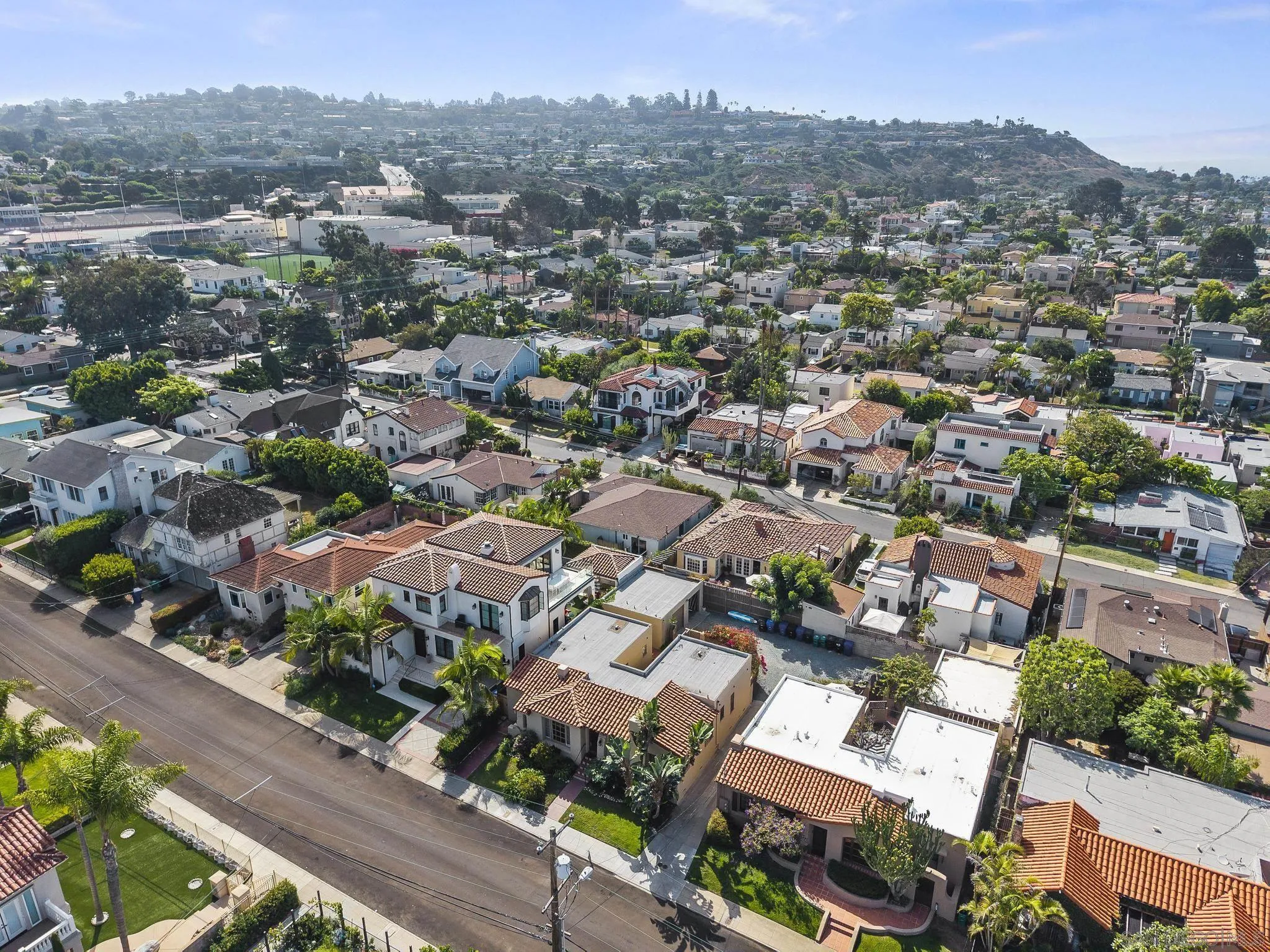 607 Arenas Street La Jolla, CA 92037 - Photo 27 of 37 an aerial view of a city