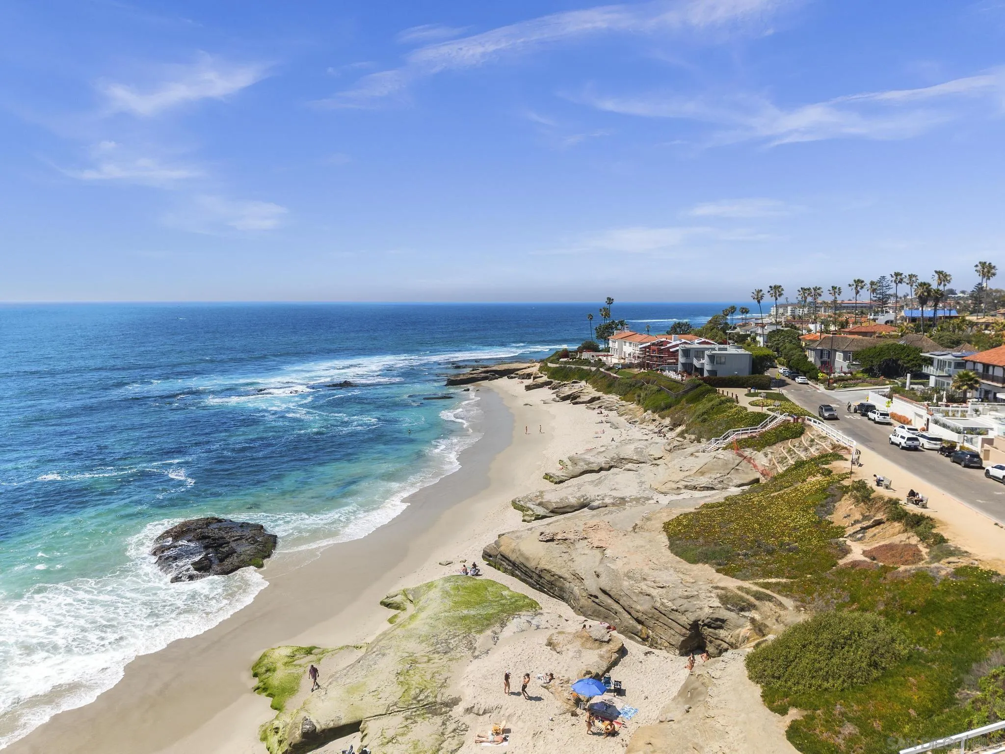 607 Arenas Street La Jolla, CA 92037 - Photo 33 of 37 a view of ocean view with beach