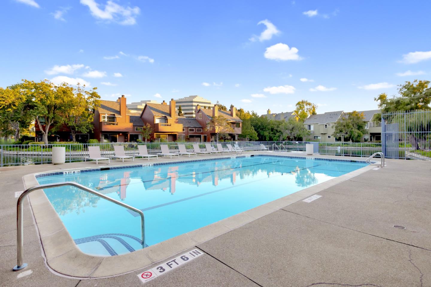 972 Shoreline Drive San Mateo, CA 94404 - Photo 60 of 64 a view of a swimming pool with a terrace