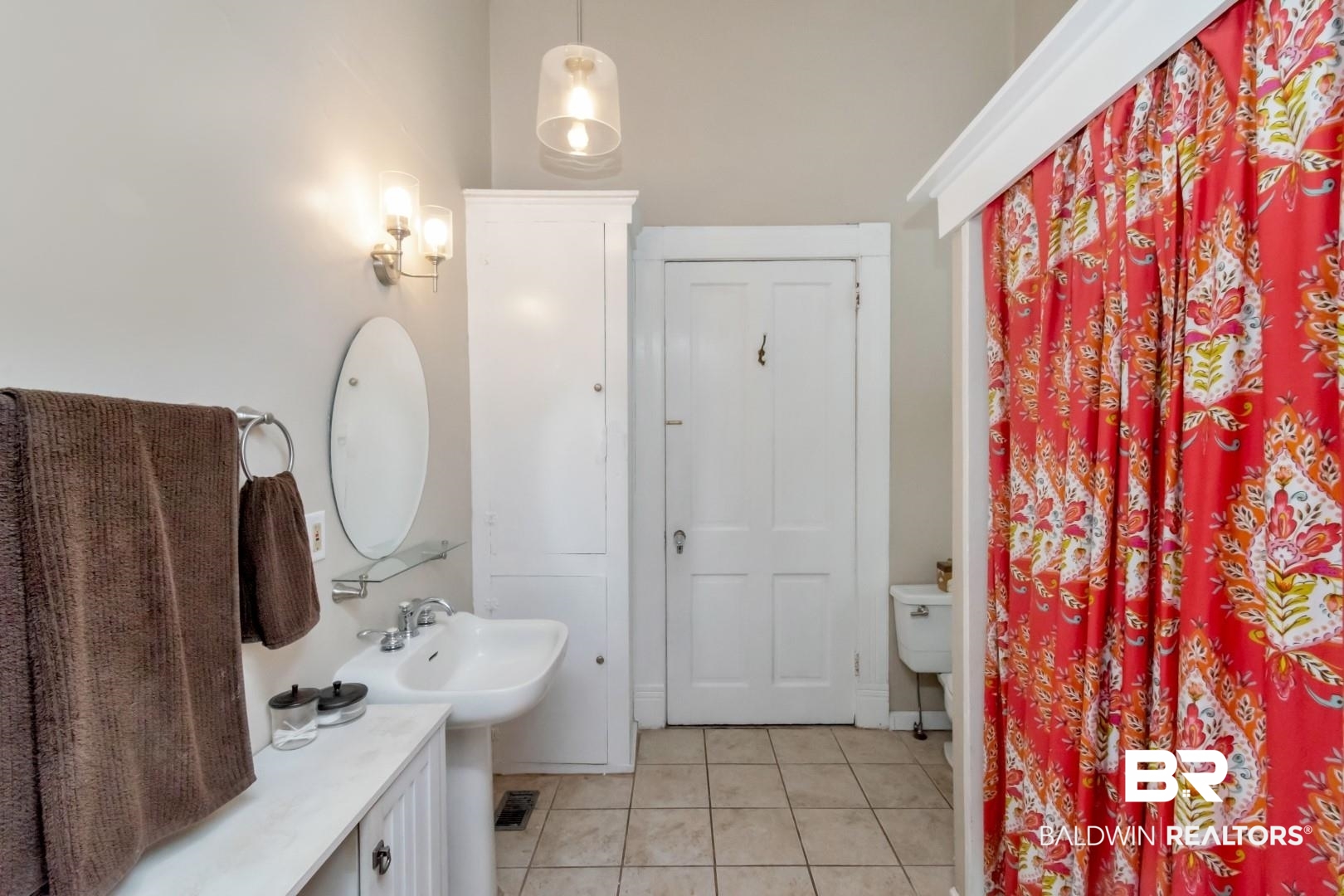 1305 Brown Street Mobile, AL 36604 - Photo 15 of 37 Bathroom with tile patterned floors and toilet