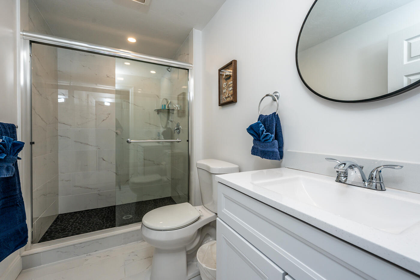 33 Island View Road Hyannis, MA 02601 - Photo 26 of 64 a bathroom with a sink a toilet and shower
