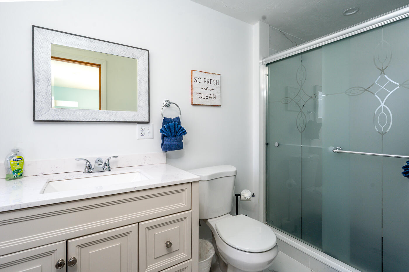 33 Island View Road Hyannis, MA 02601 - Photo 32 of 64 a bathroom with a sink a toilet and shower