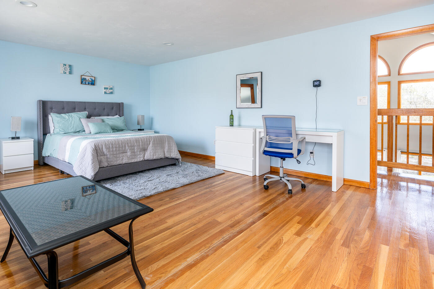 33 Island View Road Hyannis, MA 02601 - Photo 41 of 64 a bedroom with furniture and a wooden floor