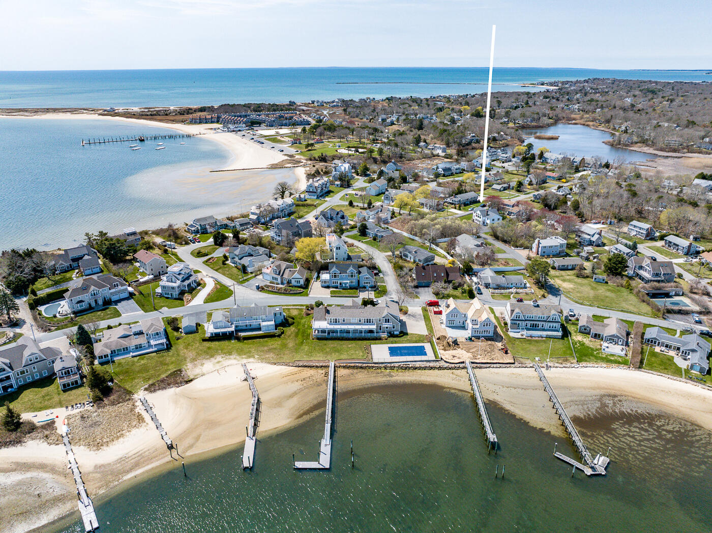 33 Island View Road Hyannis, MA 02601 - Photo 56 of 64 an aerial view of residential houses with outdoor space