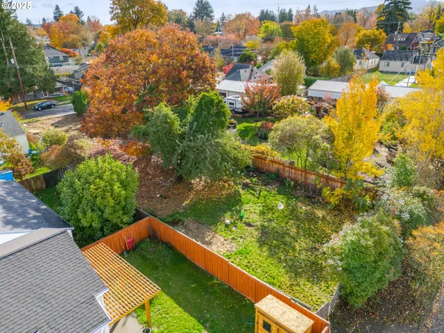 a view of swimming pool from a balcony