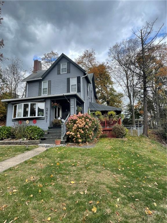3401 Universal Road Pittsburgh, PA 15235 - Photo 2 of 35 a view of a house with a yard and a garden