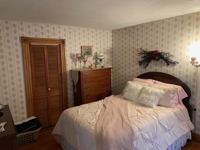 3401 Universal Road Pittsburgh, PA 15235 - Photo 30 of 35 a bedroom with a bed and a closet