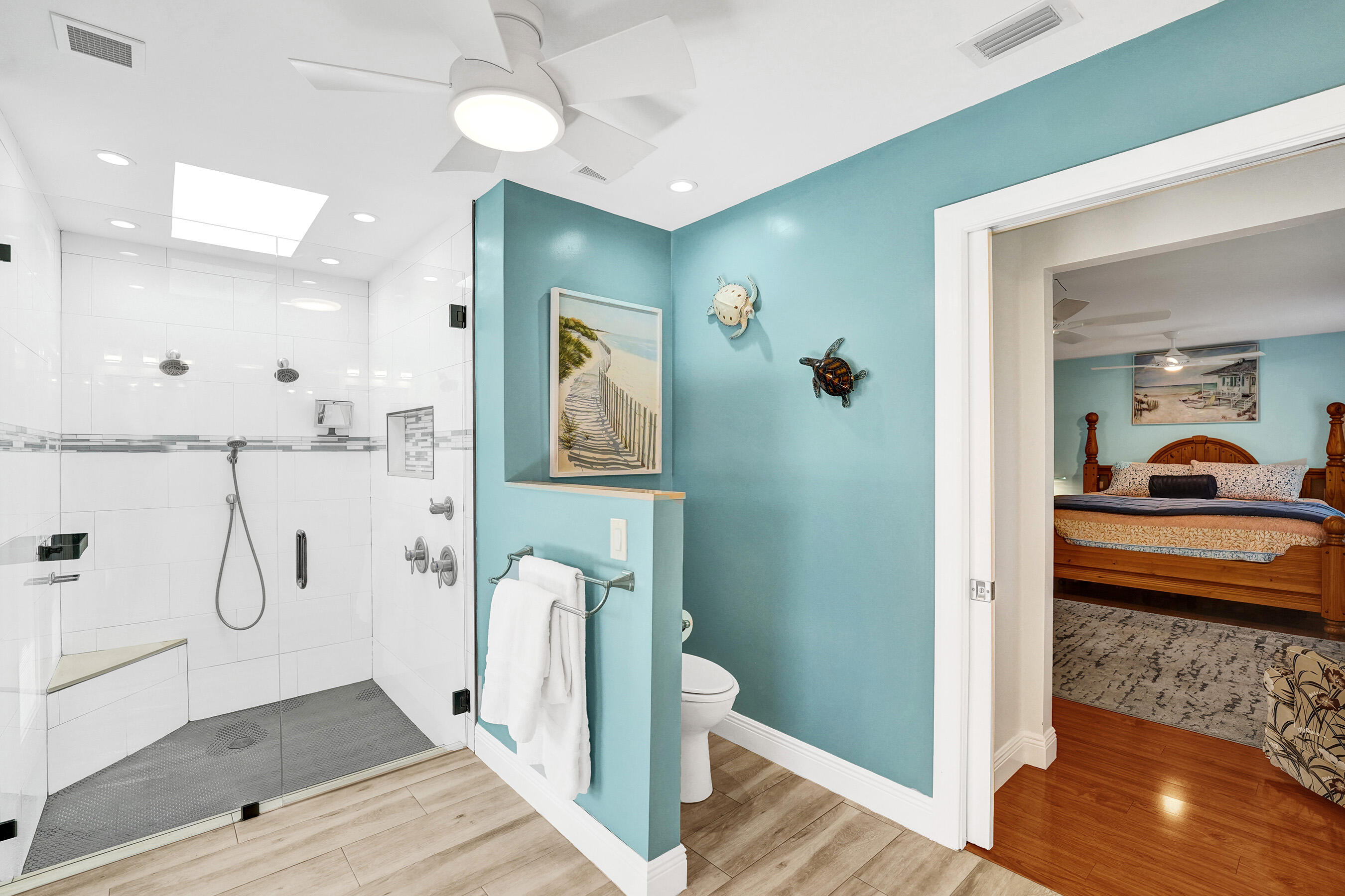 5181 Southwest 89th Terrace Cooper City, FL 33328 - Photo 26 of 56 a view of a hallway with wooden floor and staircase