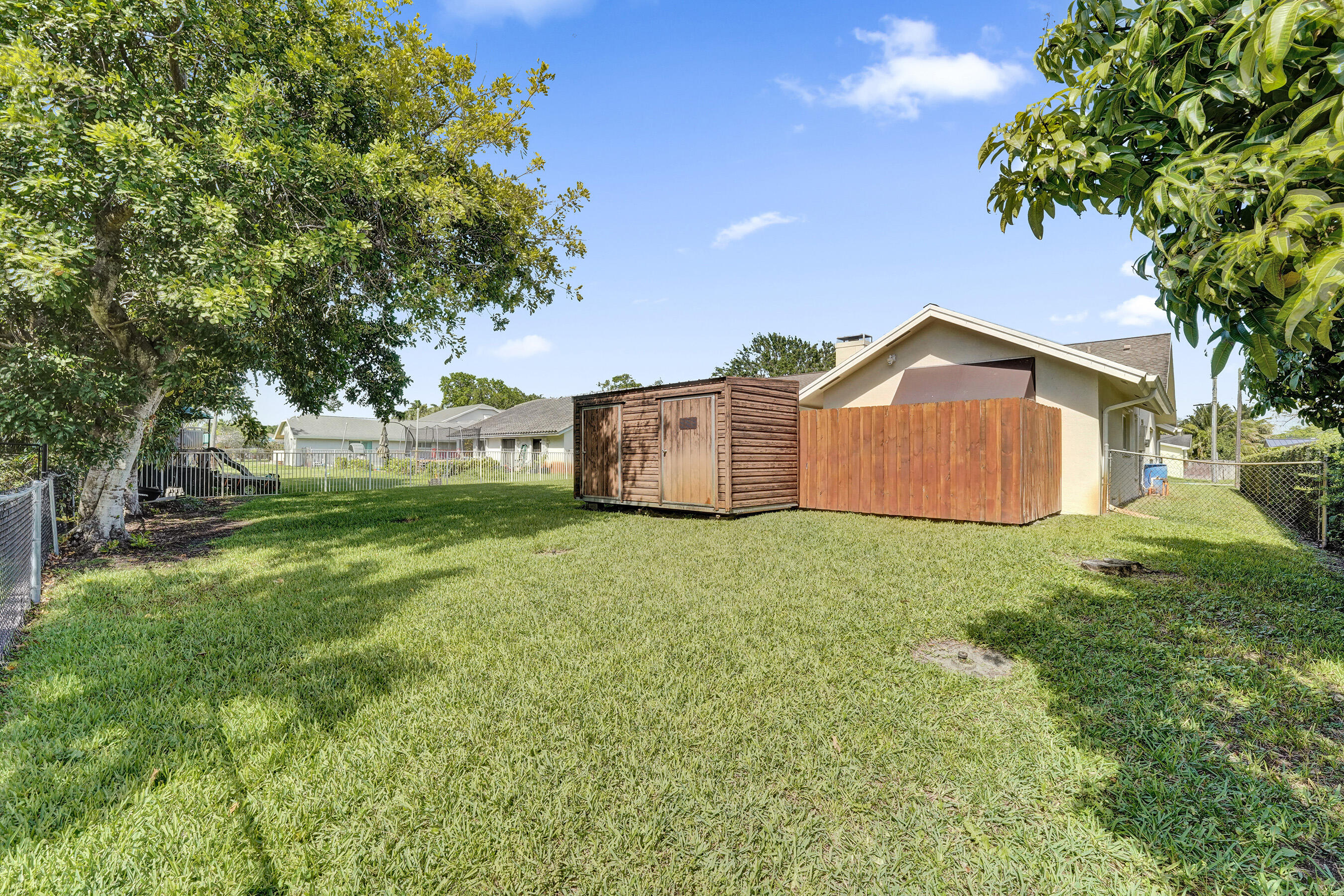 5181 Southwest 89th Terrace Cooper City, FL 33328 - Photo 44 of 56 a backyard of a house with lots of green space